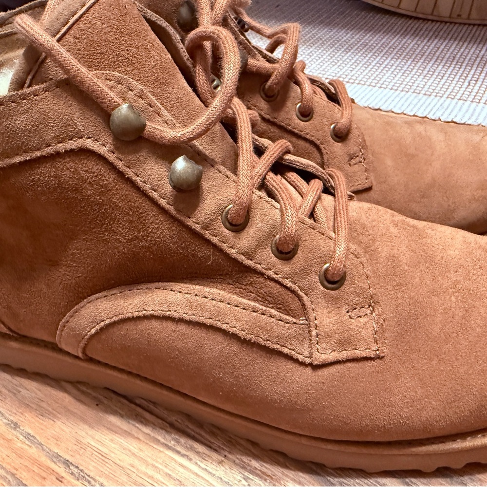 UGG Chestnut Suede Ankle Boot - Warm Brown - Picture 6 of 7